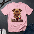 Brussels Griffon Detailed Portrait Shirt - Big Personality Pet Tee — Comfort Colors 1717