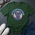 Affenpinscher Dog T-Shirt - Funny Monkey Dog Graphic — Comfort Colors 1717