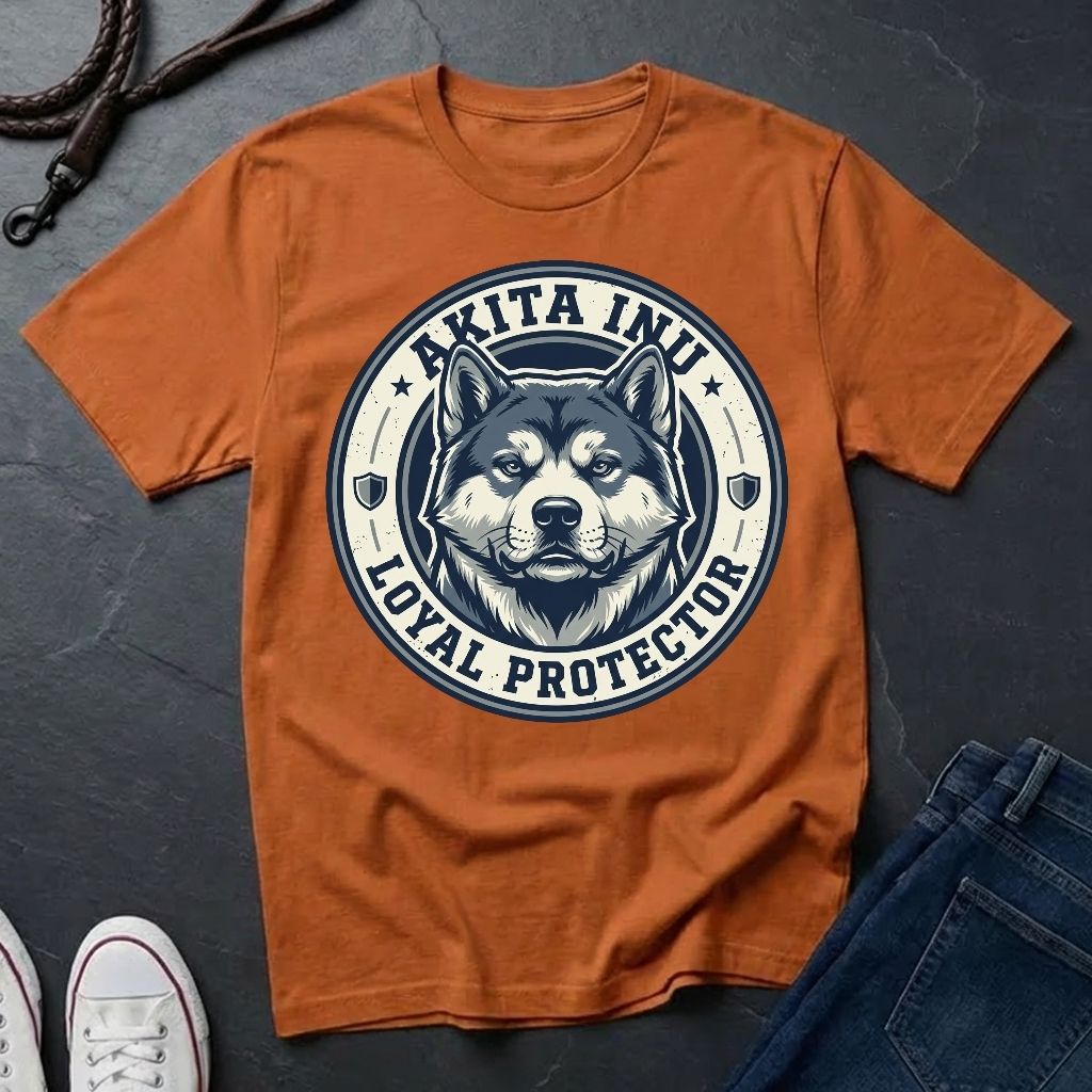 Akita Inu Heritage Shirt | Loyal Protector Japanese Dog Tee — Comfort Colors 1717