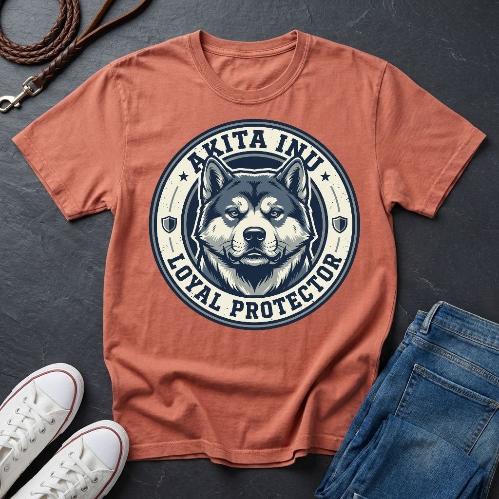Akita Inu Heritage Shirt | Loyal Protector Japanese Dog Tee — Comfort Colors 1717