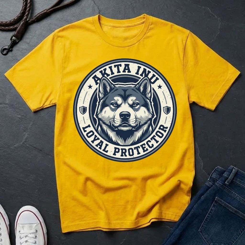 Akita Inu Heritage Shirt | Loyal Protector Japanese Dog Tee — Comfort Colors 1717