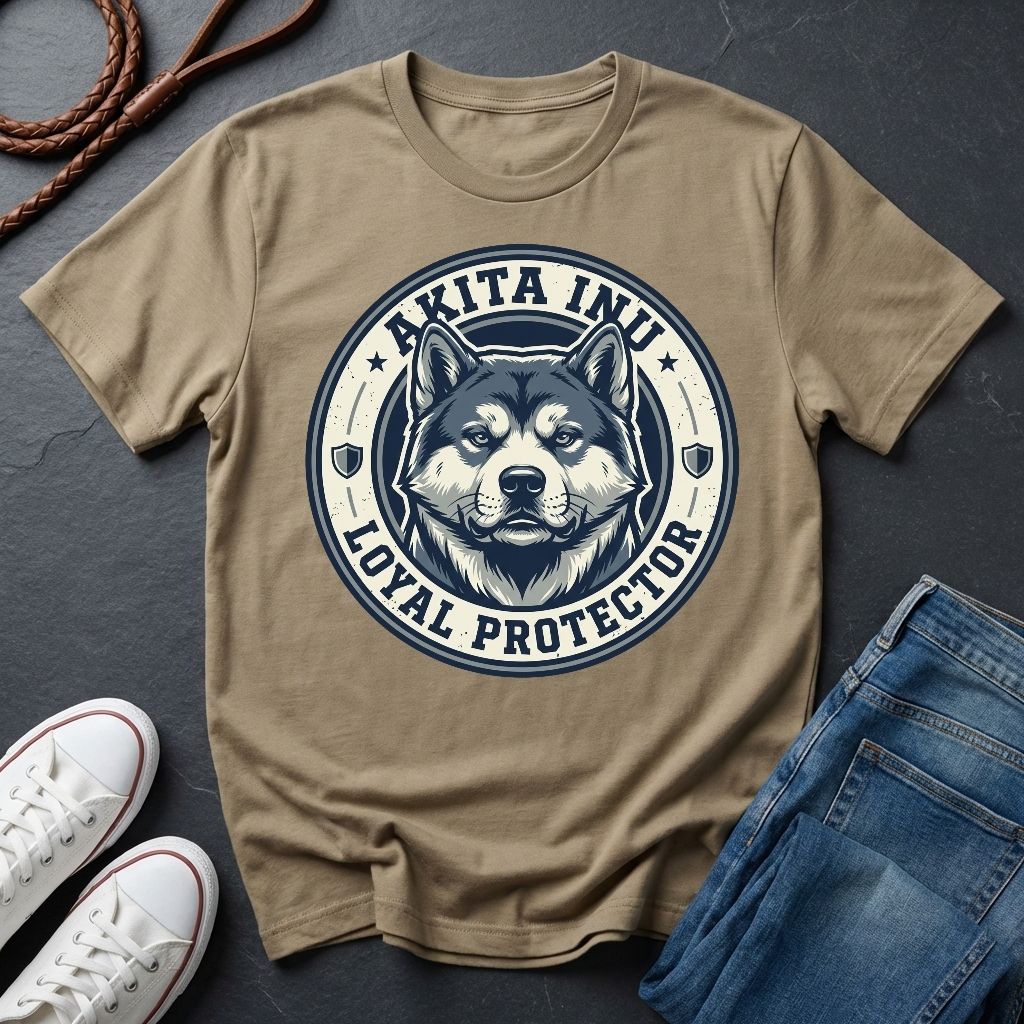 Akita Inu Heritage Shirt | Loyal Protector Japanese Dog Tee — Comfort Colors 1717