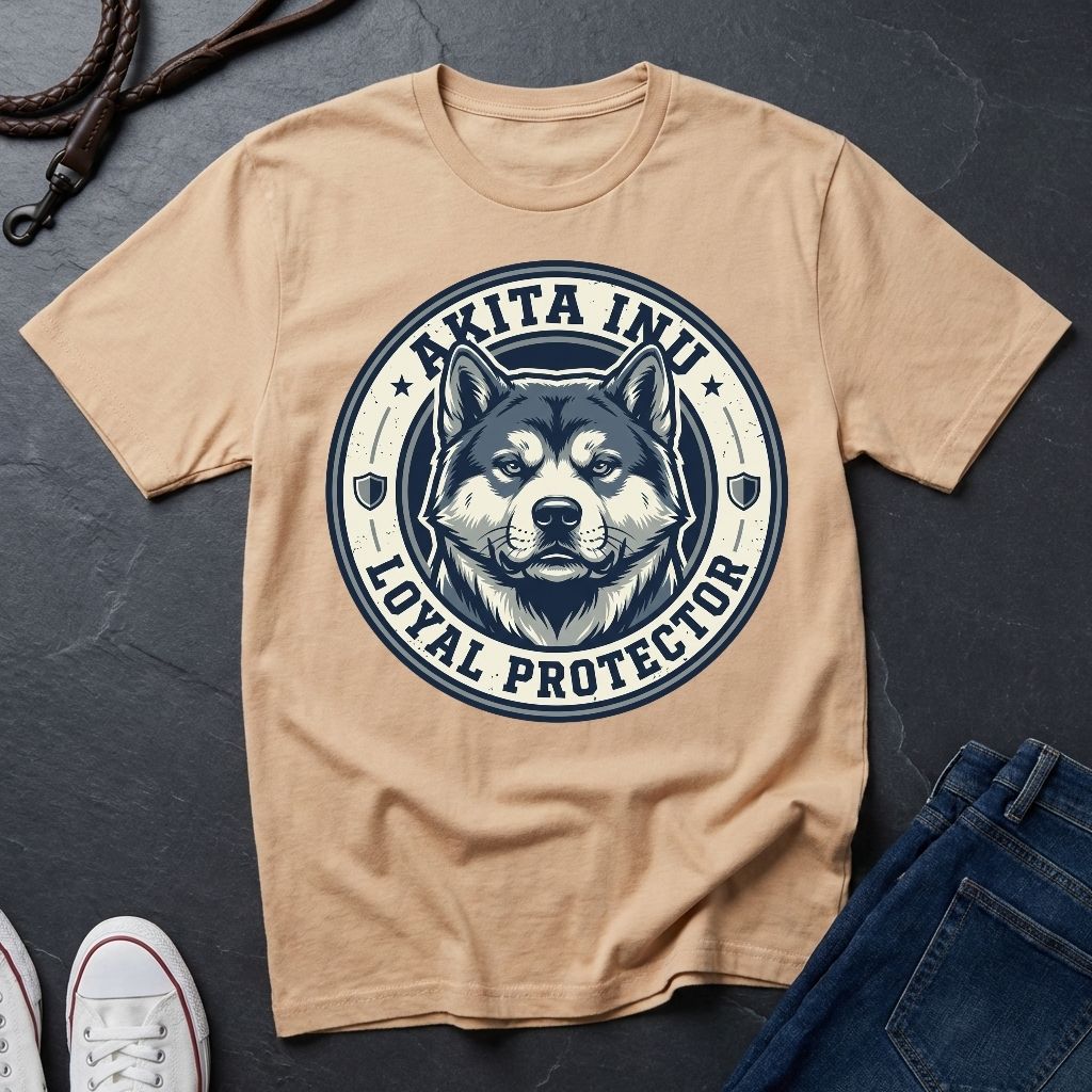 Akita Inu Heritage Shirt | Loyal Protector Japanese Dog Tee | Comfort Colors Garment-Dyed