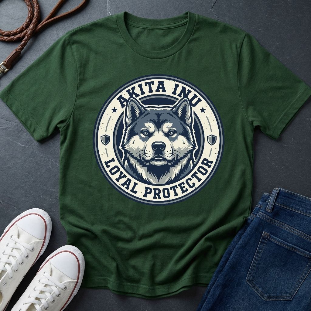 Akita Inu Heritage Shirt | Loyal Protector Japanese Dog Tee — Comfort Colors 1717