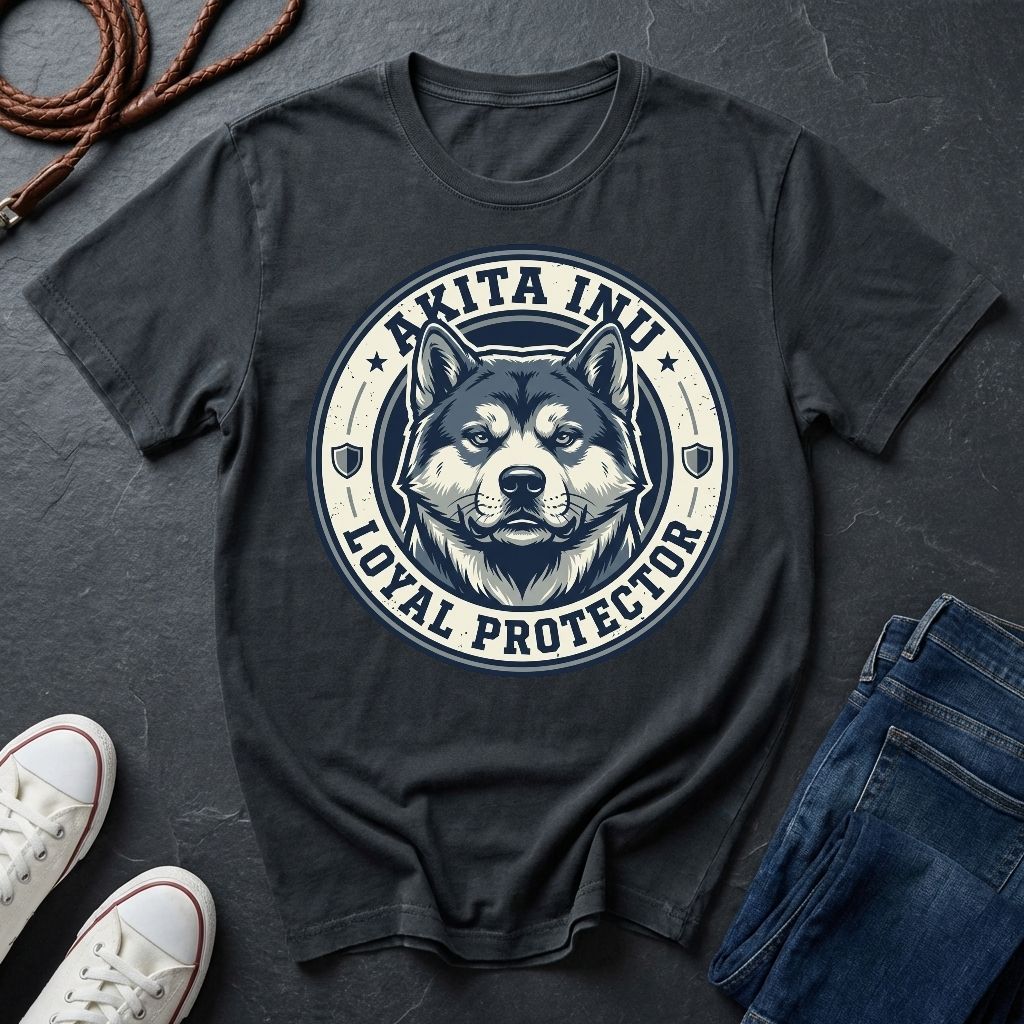 Akita Inu Heritage Shirt | Loyal Protector Japanese Dog Tee — Comfort Colors 1717