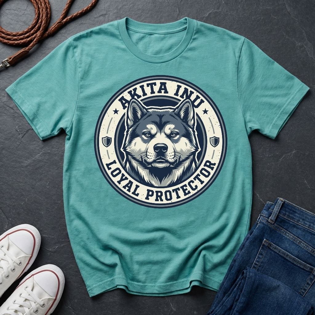 Akita Inu Heritage Shirt | Loyal Protector Japanese Dog Tee — Comfort Colors 1717