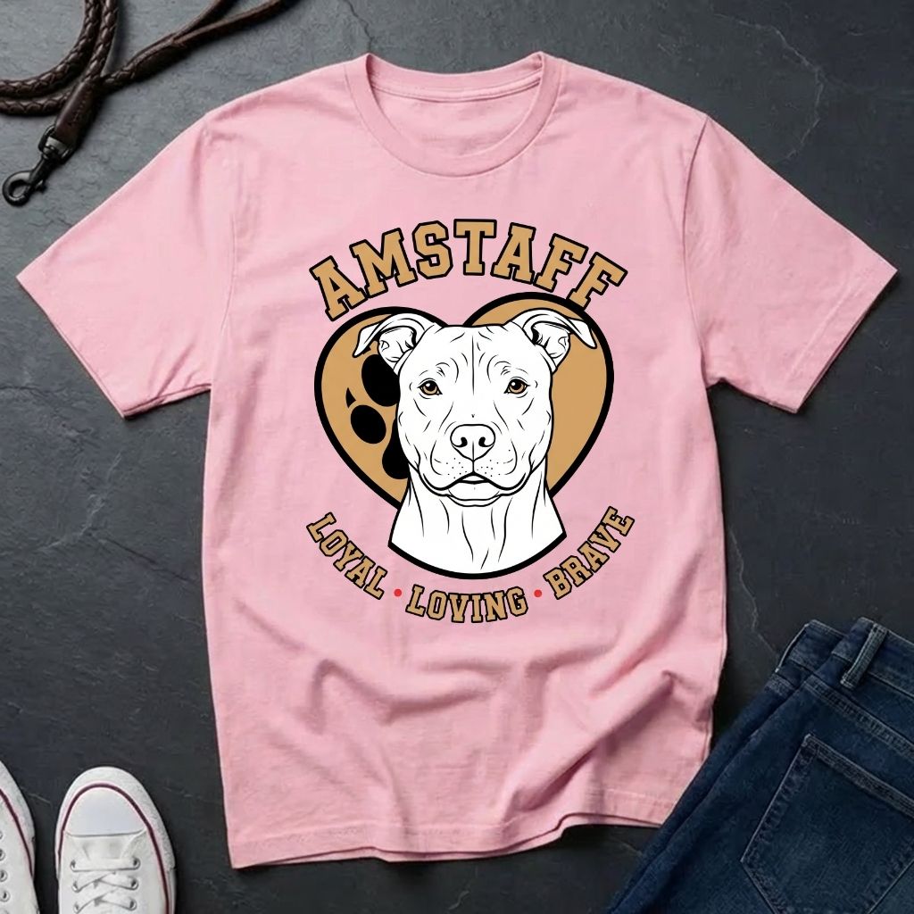 American Staffordshire Terrier Shirt - AmStaff Muscle Dog Tee — Comfort Colors 1717