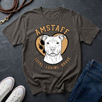 American Staffordshire Terrier Shirt - AmStaff Muscle Dog Tee — Comfort Colors 1717