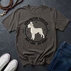 Bedlington Terrier Detailed Portrait Shirt - Soft Look Big Heart Tee — Comfort Colors 1717