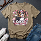 Biewer Terrier Detailed Portrait Shirt - Tri-Color Toy Breed Tee — Comfort Colors 1717