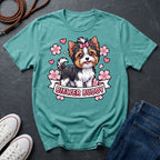 Biewer Terrier Detailed Portrait Shirt - Tri-Color Toy Breed Tee — Comfort Colors 1717