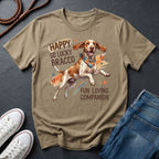 Bracco Italiano Detailed Portrait Shirt - Happy Go Lucky Pointer Tee — Comfort Colors 1717