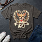 Chihuahua Love Graphic Pop Art Shirt — Cute Dog Breed Tee — Comfort Colors 1717