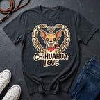 Chihuahua Love Graphic Pop Art Shirt — Cute Dog Breed Tee — Comfort Colors 1717