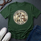 Different Personalities Same Home Graphic Pop Art Shirt — Dog & Cat Matching Tee - Comfort Colors 1717