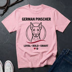German Pinscher Shirt - Loyal Bold Smart Dog Breed Tee - Comfort Colors 1717