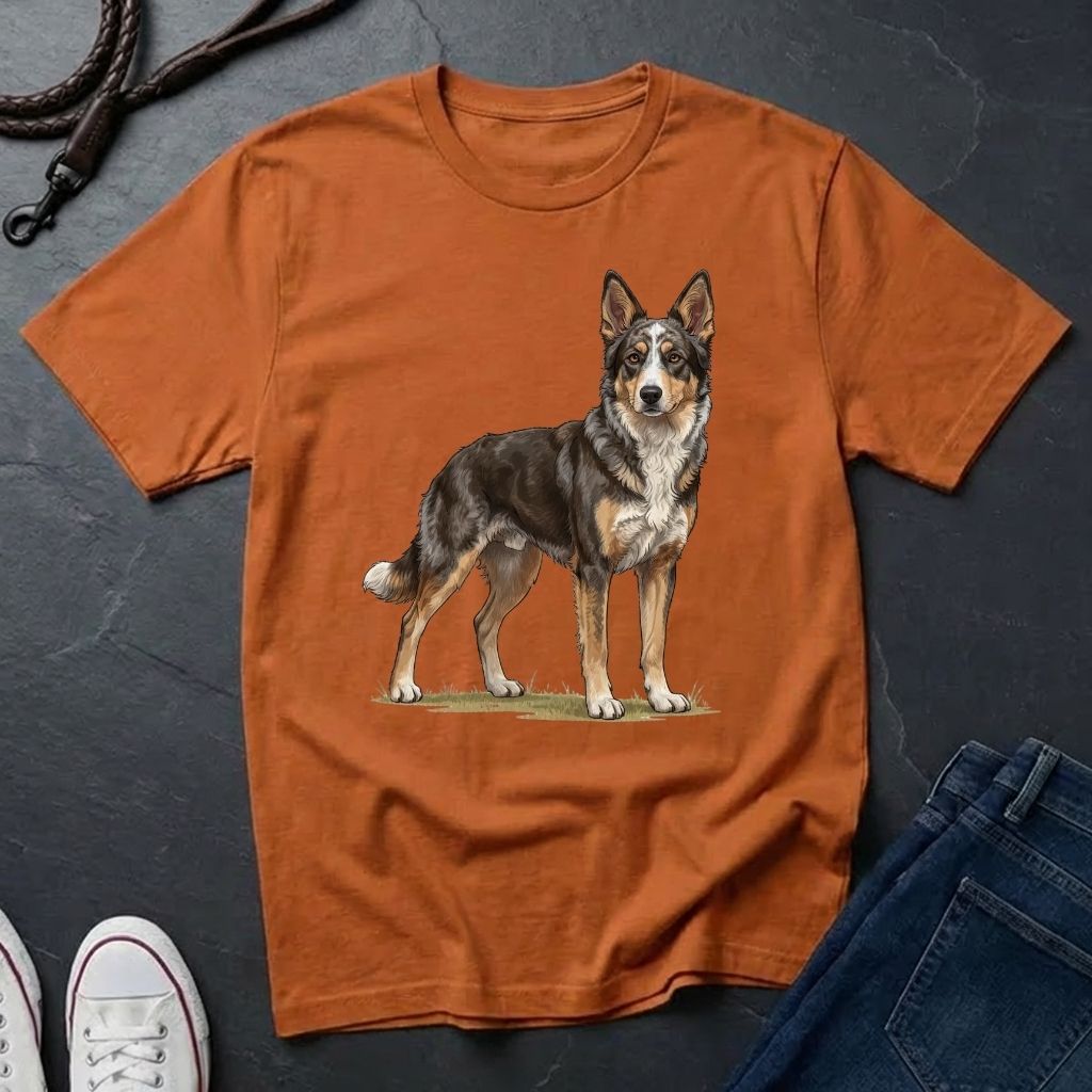 Mudi Dog Shirt - Rare Breed Curly Coat Detailed Portrait — Comfort Colors 1717