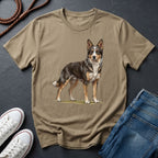 Mudi Dog Shirt - Rare Breed Curly Coat Detailed Portrait — Comfort Colors 1717