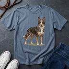 Mudi Dog Shirt - Rare Breed Curly Coat Detailed Portrait — Comfort Colors 1717