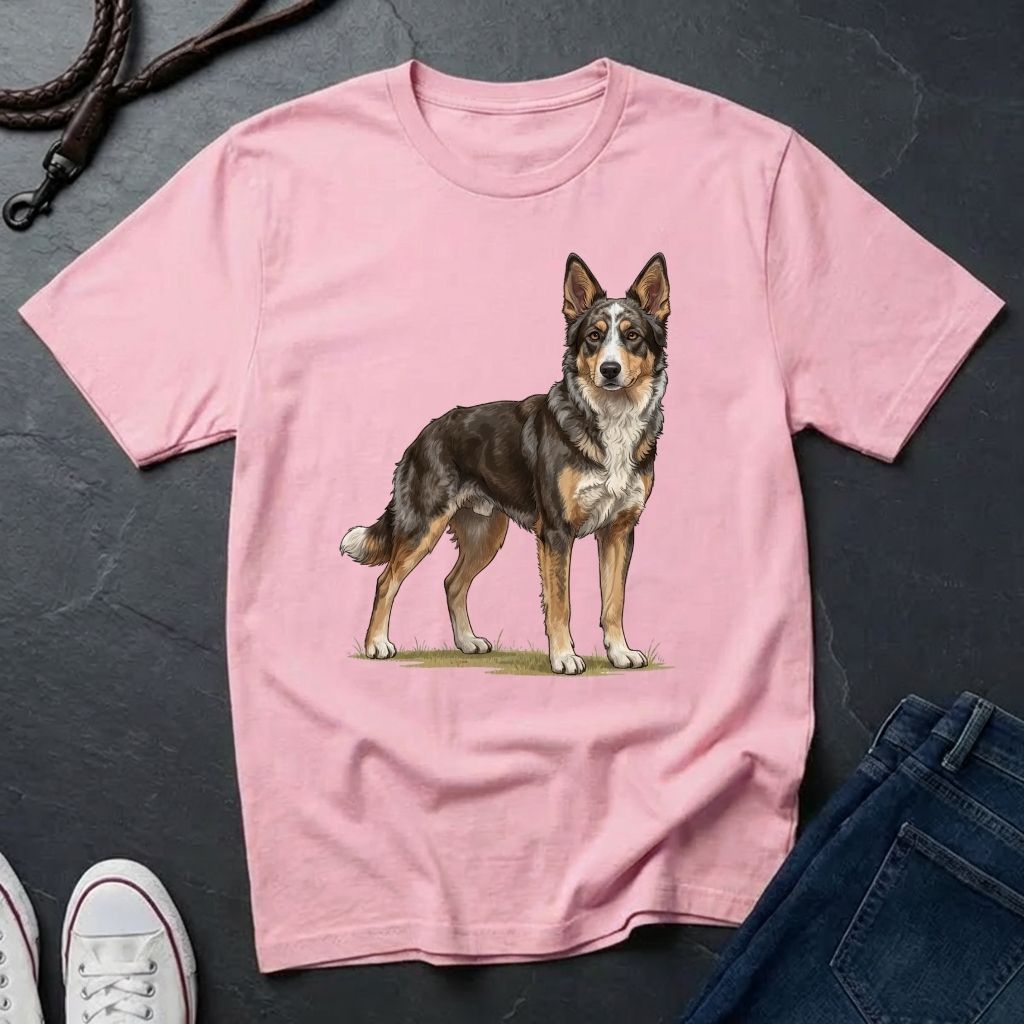 Mudi Dog Shirt - Rare Breed Curly Coat Detailed Portrait — Comfort Colors 1717