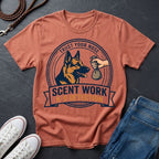 Scent Work Dog Training Shirt - K9 Nose Work Tee — Comfort Colors 1717