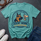 Scent Work Dog Training Shirt - K9 Nose Work Tee — Comfort Colors 1717