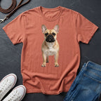 French Bulldog Photo-Realistic Shirt — Anatomically Correct Breed Portrait — Comfort Colors 1717