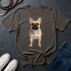 French Bulldog Photo-Realistic Shirt — Anatomically Correct Breed Portrait — Comfort Colors 1717