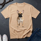 French Bulldog Photo-Realistic Shirt — Anatomically Correct Breed Portrait — Comfort Colors 1717