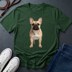 French Bulldog Photo-Realistic Shirt — Anatomically Correct Breed Portrait — Comfort Colors 1717