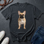 French Bulldog Photo-Realistic Shirt — Anatomically Correct Breed Portrait — Comfort Colors 1717