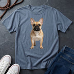 French Bulldog Photo-Realistic Shirt — Anatomically Correct Breed Portrait — Comfort Colors 1717