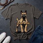 Belgian Malinois T-Shirt - Funny K9 Handler Gift - Your Move Guard Dog — Comfort Colors 1717