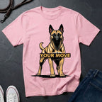 Belgian Malinois T-Shirt - Funny K9 Handler Gift - Your Move Guard Dog — Comfort Colors 1717