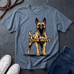Belgian Malinois T-Shirt - Funny K9 Handler Gift - Your Move Guard Dog — Comfort Colors 1717