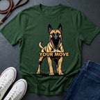 Belgian Malinois T-Shirt - Funny K9 Handler Gift - Your Move Guard Dog — Comfort Colors 1717
