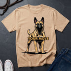 Belgian Malinois T-Shirt - Funny K9 Handler Gift - Your Move Guard Dog — Comfort Colors 1717