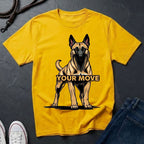 Belgian Malinois T-Shirt - Funny K9 Handler Gift - Your Move Guard Dog — Comfort Colors 1717