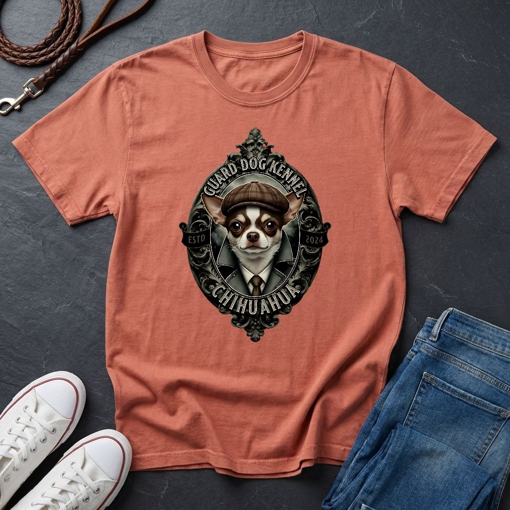Chihuahua Security Tee | Funny 'Guard Dog — Comfort Colors 1717