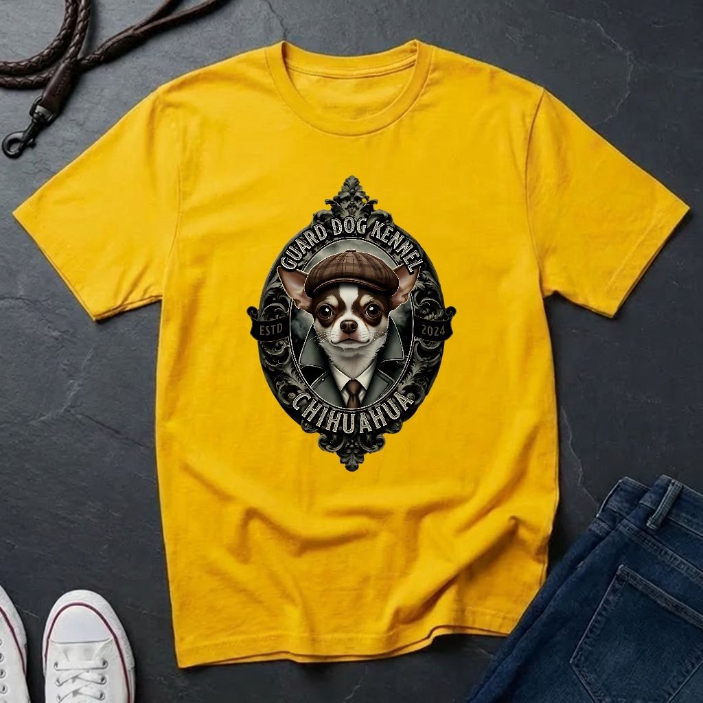 Chihuahua Security Tee | Funny 'Guard Dog — Comfort Colors 1717