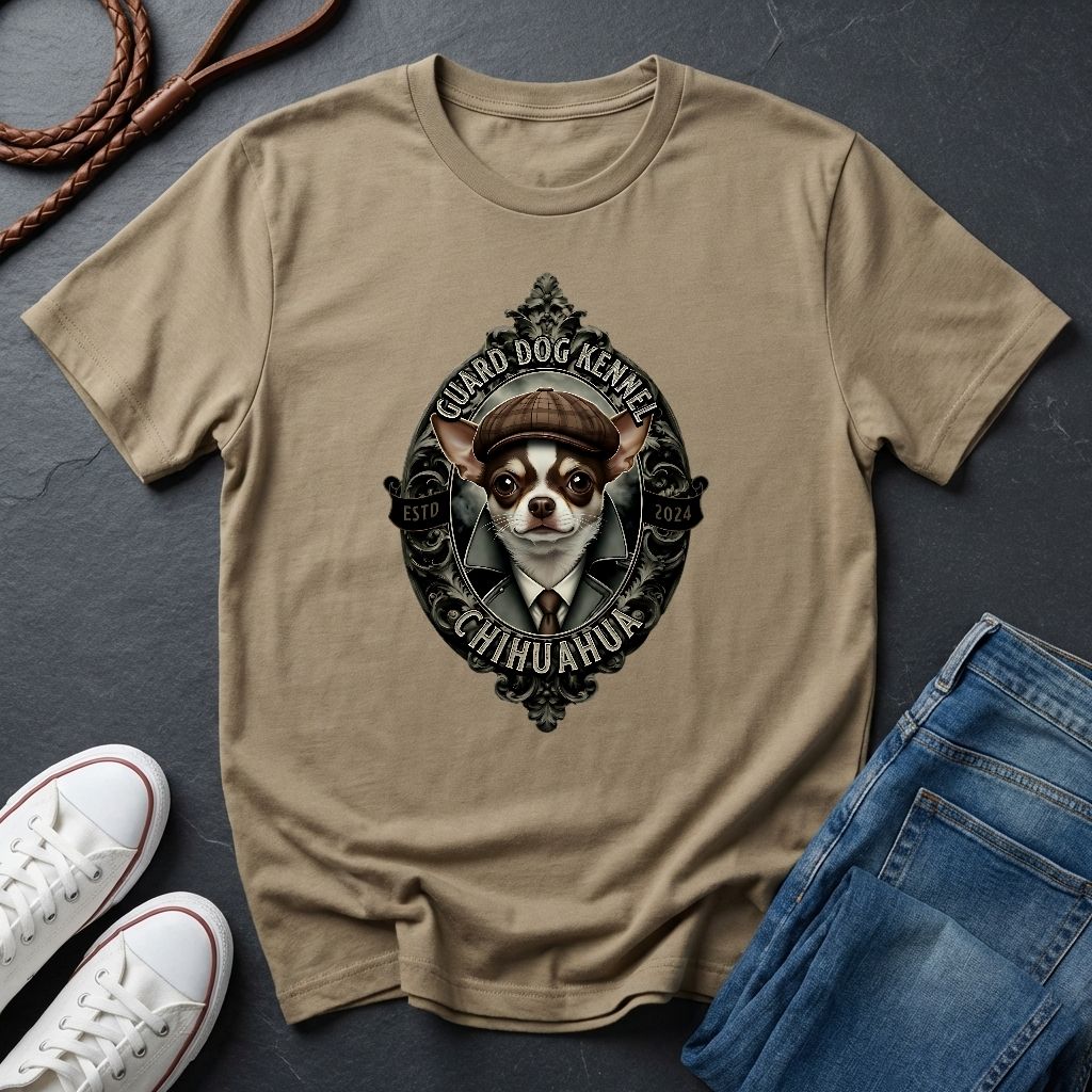 Chihuahua Security Tee | Funny 'Guard Dog — Comfort Colors 1717