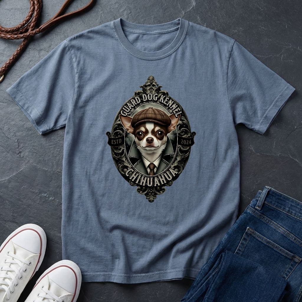 Chihuahua Security Tee | Funny 'Guard Dog — Comfort Colors 1717