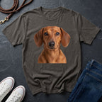 Dachshund "Wiener Dog" Portrait Tee — Comfort Colors 1717