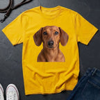 Dachshund "Wiener Dog" Portrait Tee — Comfort Colors 1717