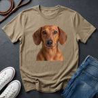 Dachshund "Wiener Dog" Portrait Tee — Comfort Colors 1717
