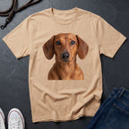 Dachshund "Wiener Dog" Portrait Tee - Comfort Colors 1717