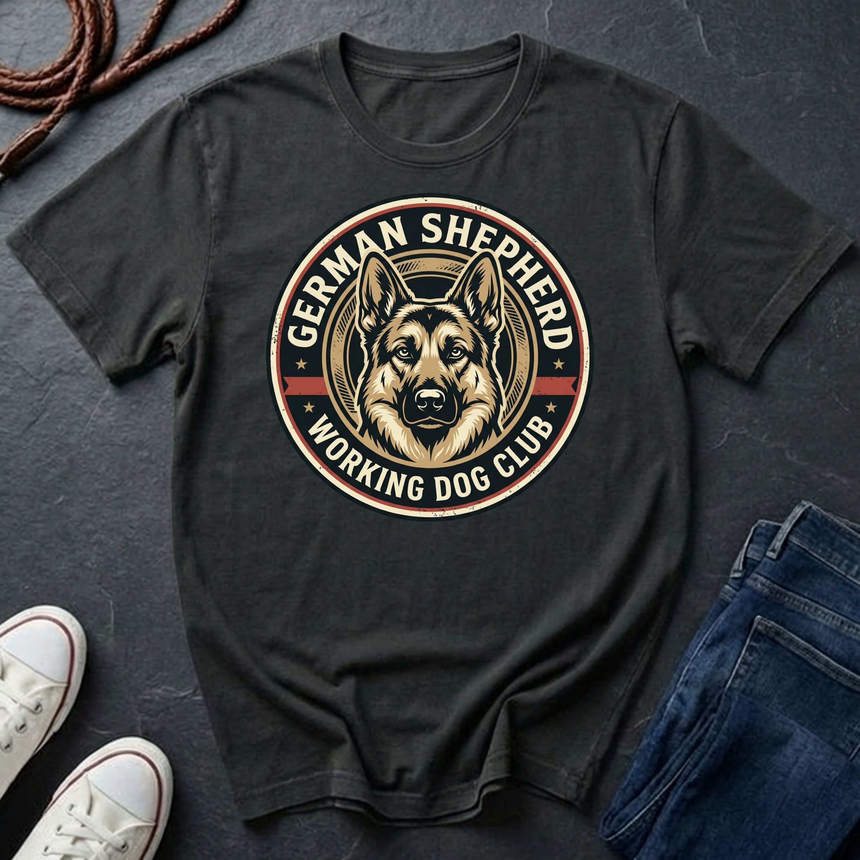 German Shepherd Shirt – Working Dog Club – Premium Comfort Colors Tee