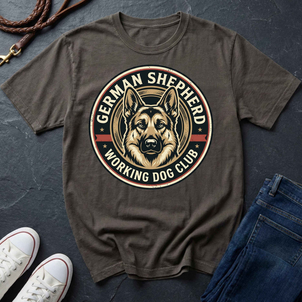 German Shepherd Shirt – Working Dog Club – Premium Comfort Colors Tee