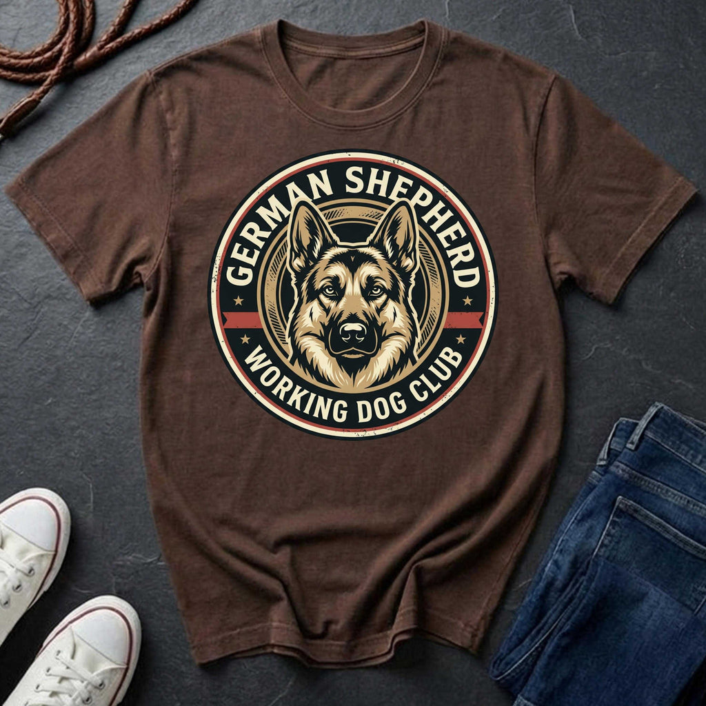 German Shepherd Shirt – Working Dog Club – Premium Comfort Colors Tee