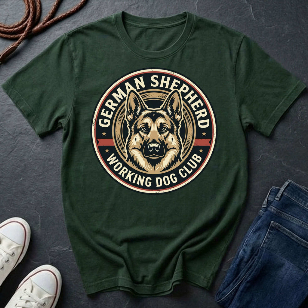 German Shepherd Shirt – Working Dog Club – Premium Comfort Colors Tee